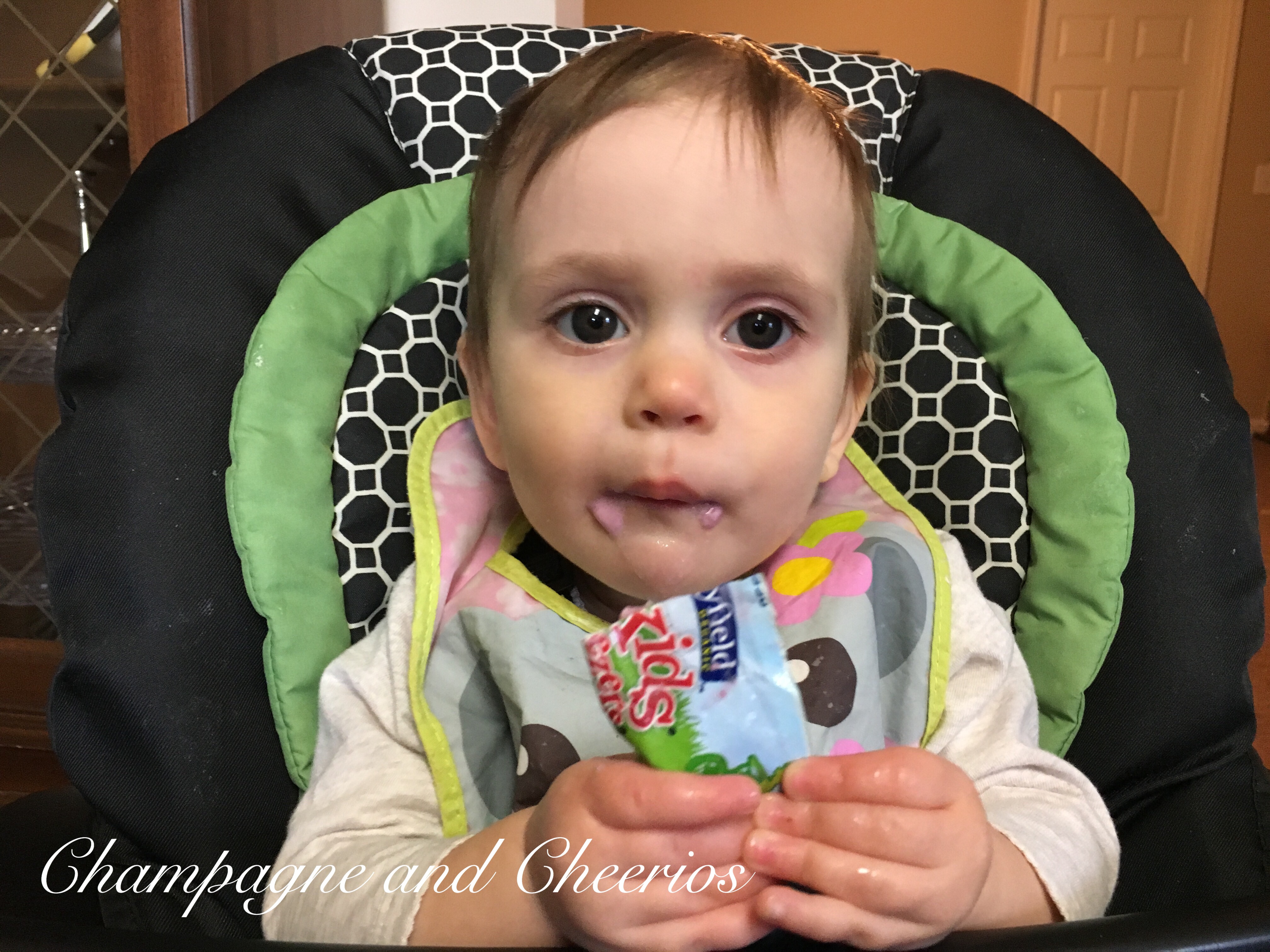 Two Unusual Teething Solutions That Never Fail- Champagne and Cheerios